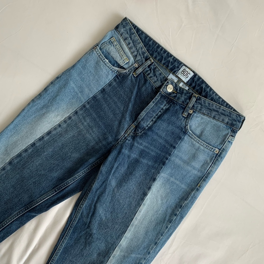 BDG two tone jeans